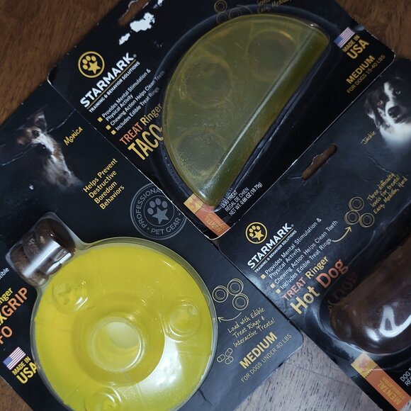 STARMARK ~ Set of 3 Training & Behavior Activities ~ Dog Toys ~  NWT - Picture 2 of 8